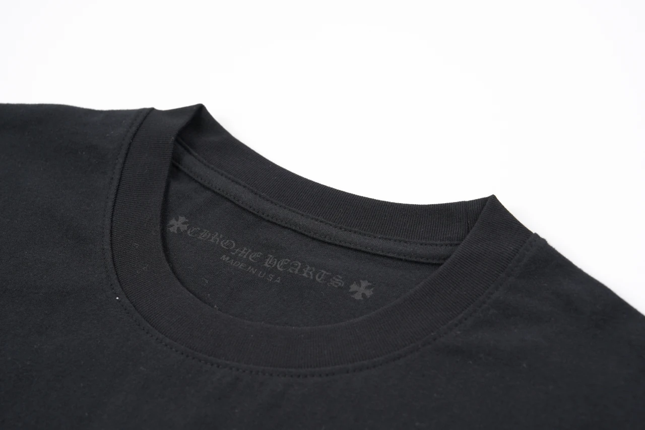 Chrome Hearts Black Pink Green Sanskrit Scroll T-Shirt product photo from LabelPicks