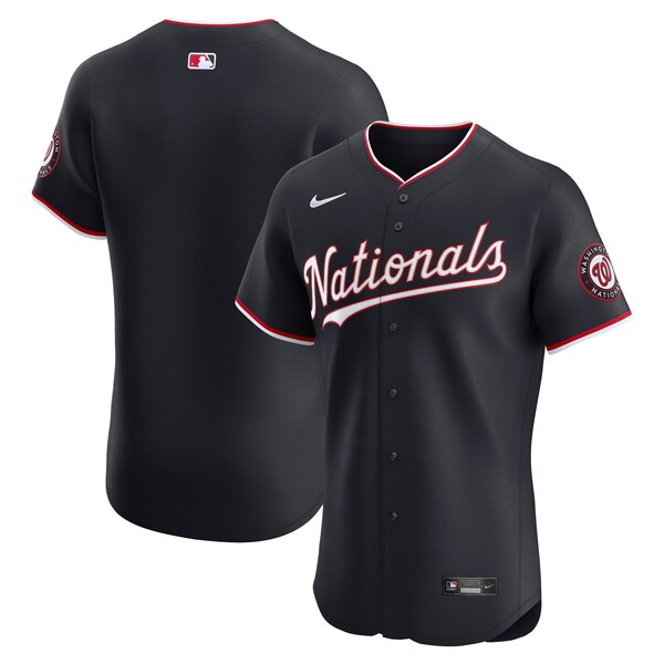 Washington Nationals Nike Alternate  Elite Jersey - Navy