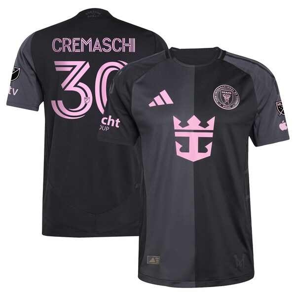 Benjamin Cremaschi Inter Miami CF adidas 2025 The Fortitude Kit Authentic Player Jersey - Black