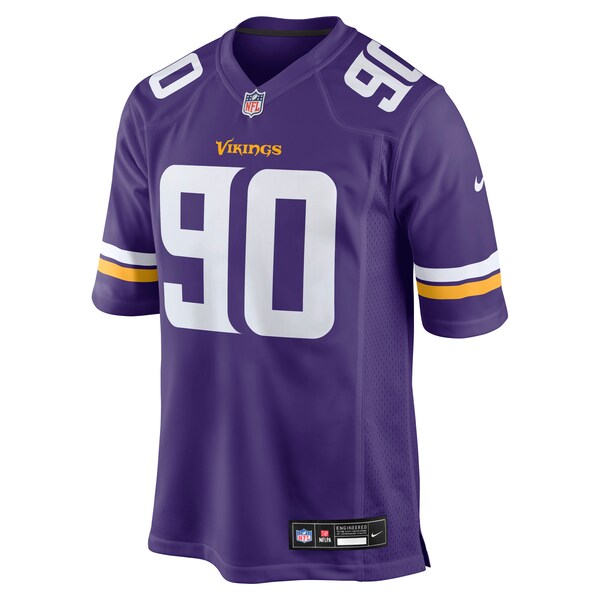 Tyrion Ingram-Dawkins Minnesota Vikings Nike Team Game Jersey -  Purple