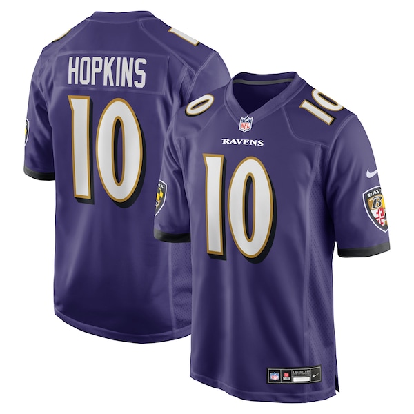 DeAndre Hopkins Baltimore Ravens Nike Team Game Jersey -  Purple