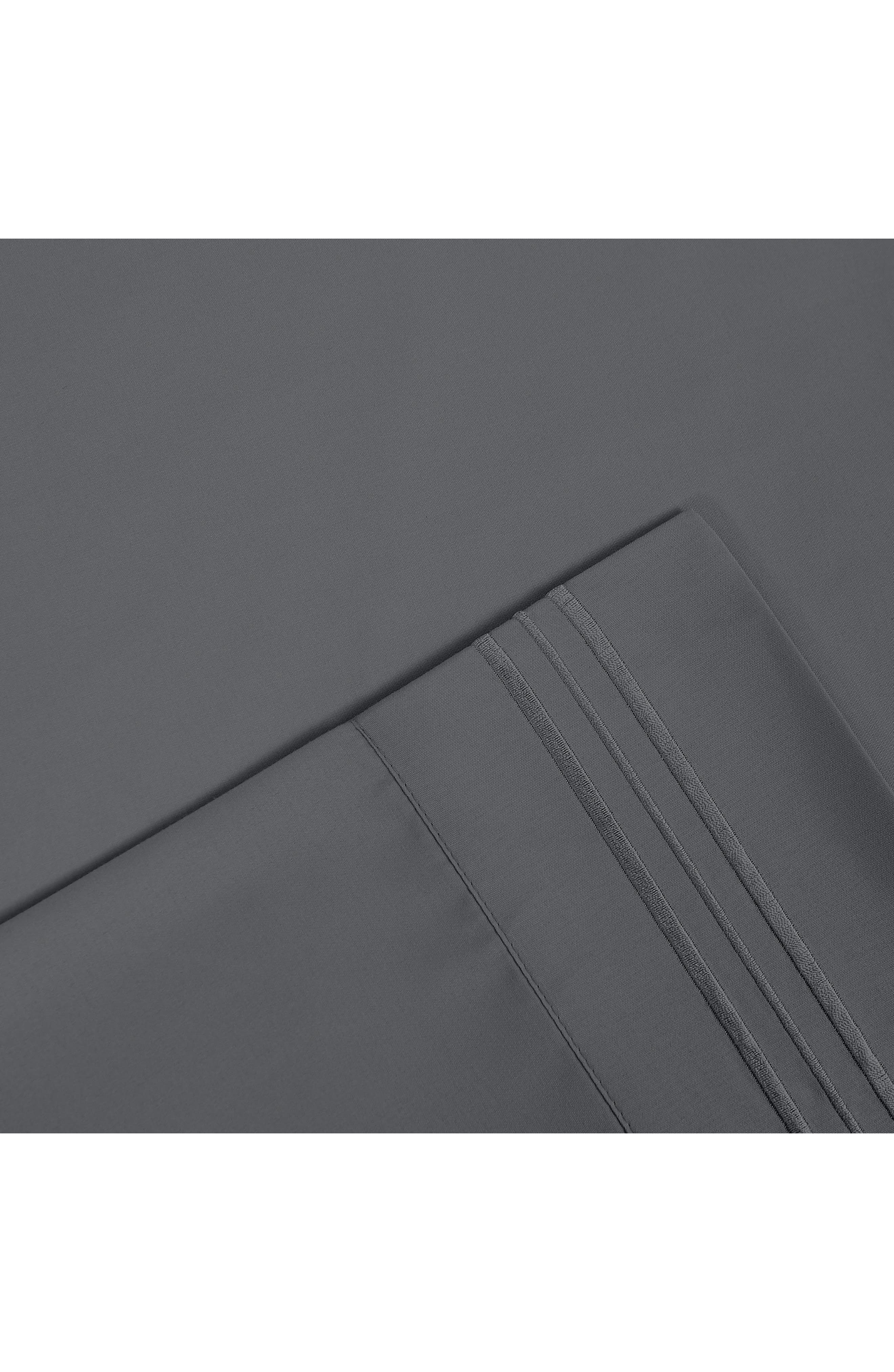 Modern Threads Solid Microfiber Deep Pocket 6-Piece Sheet Set
