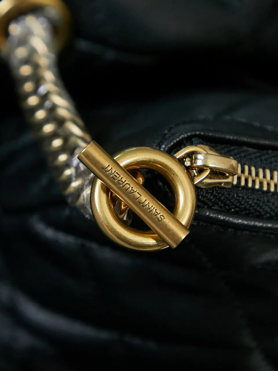 Saint Laurent Icare Black Lambskin Tote Bag product photo from LabelPicks