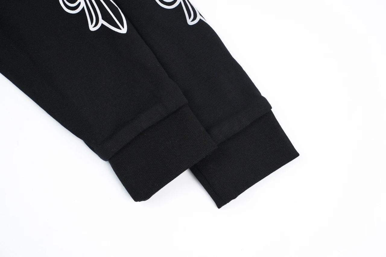 Chrome Hearts Black Double Layer Graphic Zip Hoodie product photo from LabelPicks