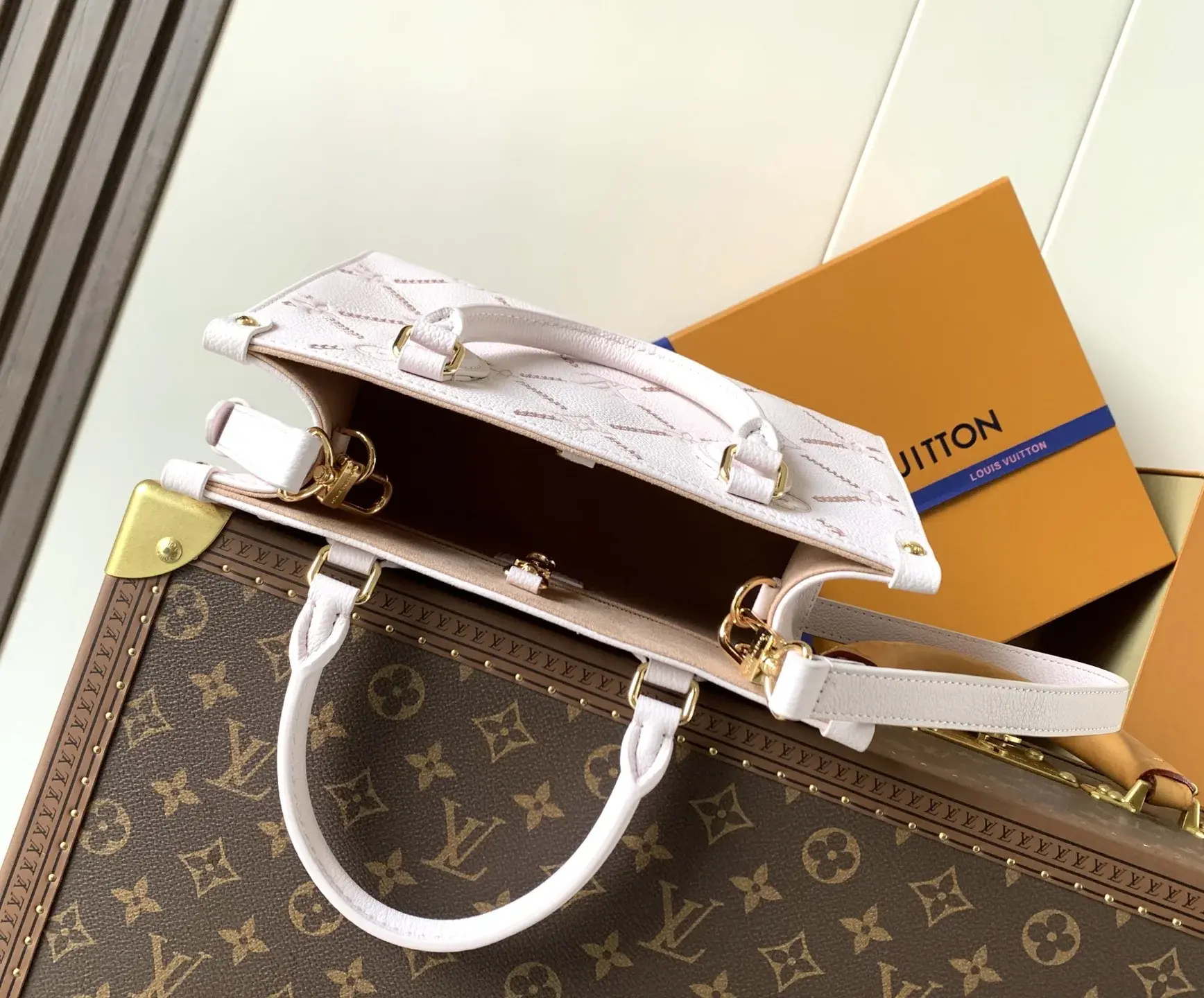 Louis Vuitton Onthego Black Quilted Leather Tote Bag product photo from LabelPicks