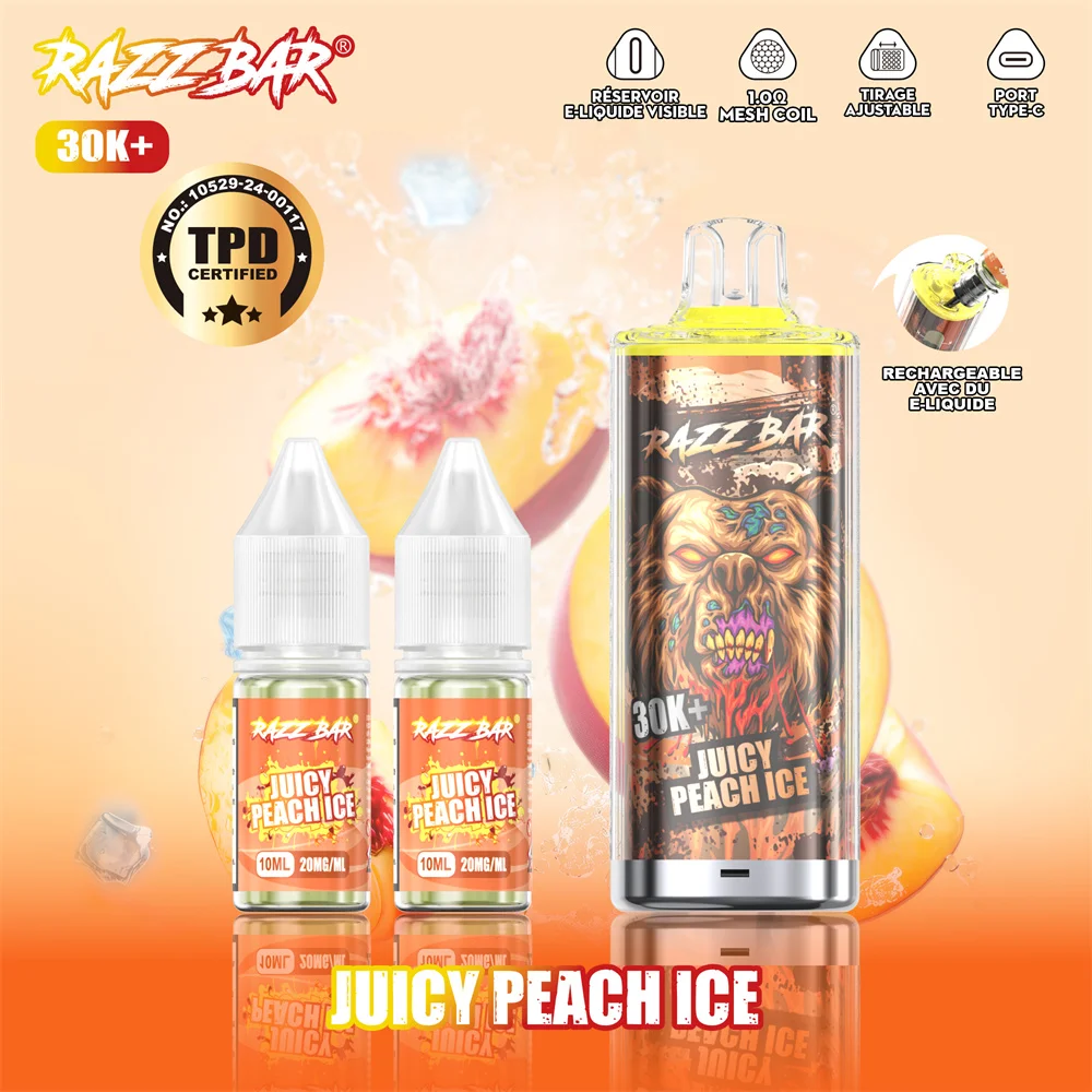 Razz Bar 30K+ Disposable Vape (2%, 30000 Puffs)