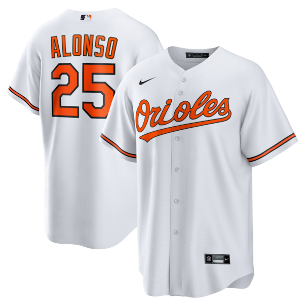 Pete Alonso Baltimore Orioles Nike Home Replica Jersey - White