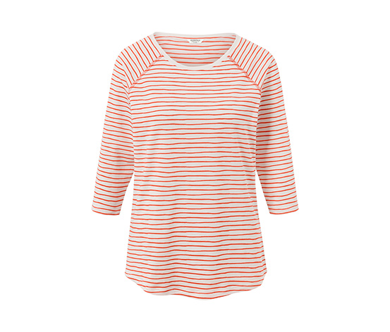 Gestreiftes Shirt mit 3/4-Arm