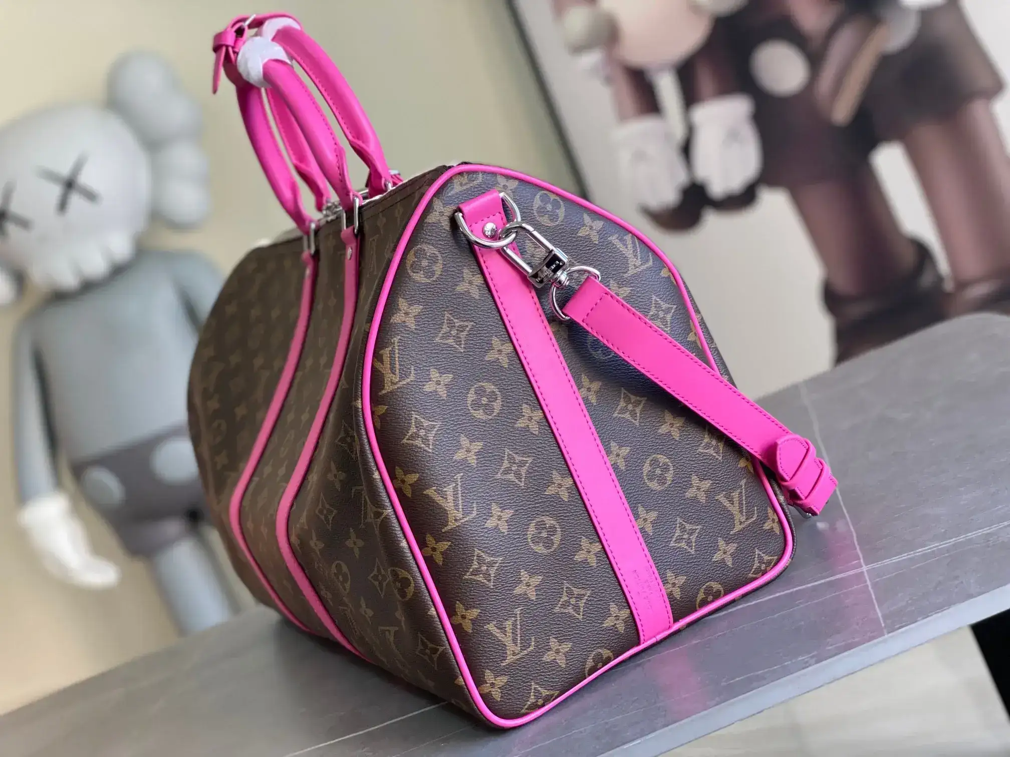 Louis Vuitton Keepall Gold Monogram Canvas Tote Bag product photo from LabelPicks