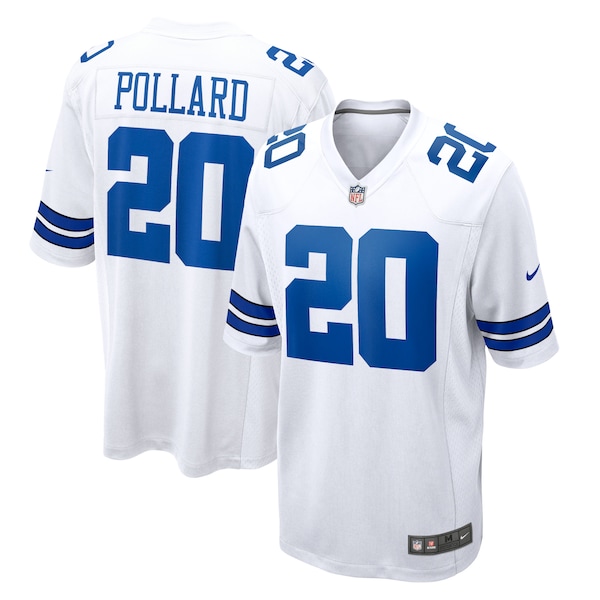 Tony Pollard Dallas Cowboys Nike Game Player Jersey - White/Navy