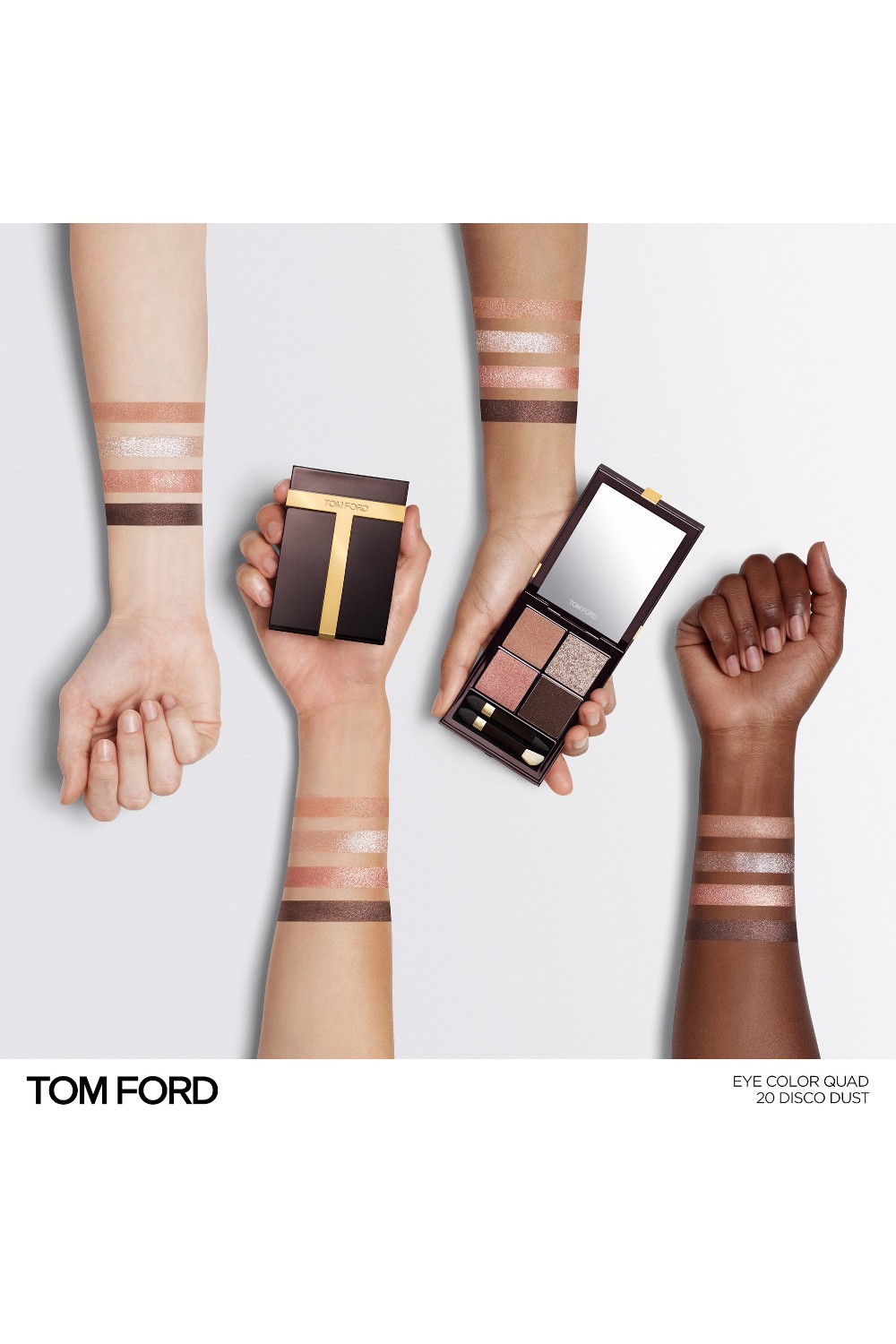 TOM FORD BEAUTY EYE COLOR QUAD POUDRE 20 Disco Dust