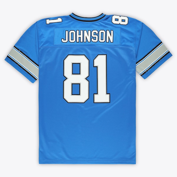 Calvin Johnson Detroit Lions  Big & Tall 2007 Legacy Retired Player Jersey - Blue