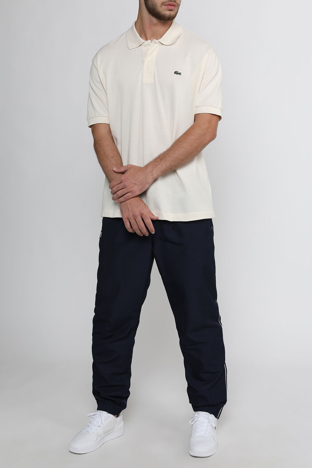 LACOSTE חולצת פולו מכותנה