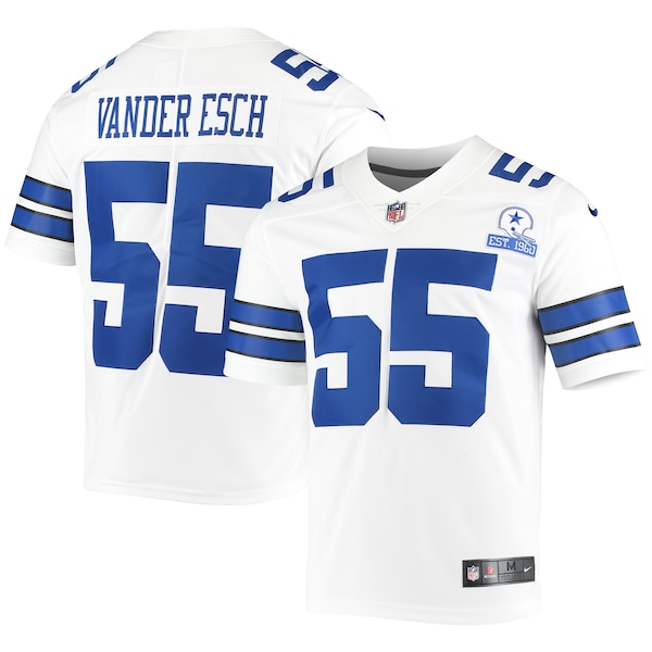 Leighton Vander Esch Dallas Cowboys Nike 60th Anniversary Limited Jersey - White