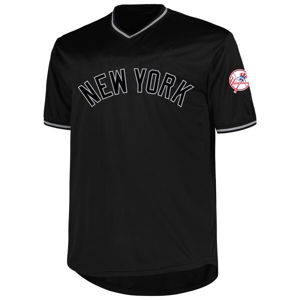 Derek Jeter New York Yankees Profile Big & Tall Pop Fashion Player Jersey - Black