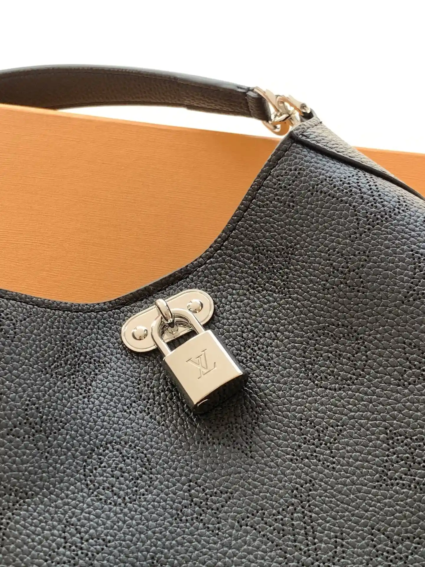 Louis Vuitton Black Calfskin Hobo Bag product photo from LabelPicks