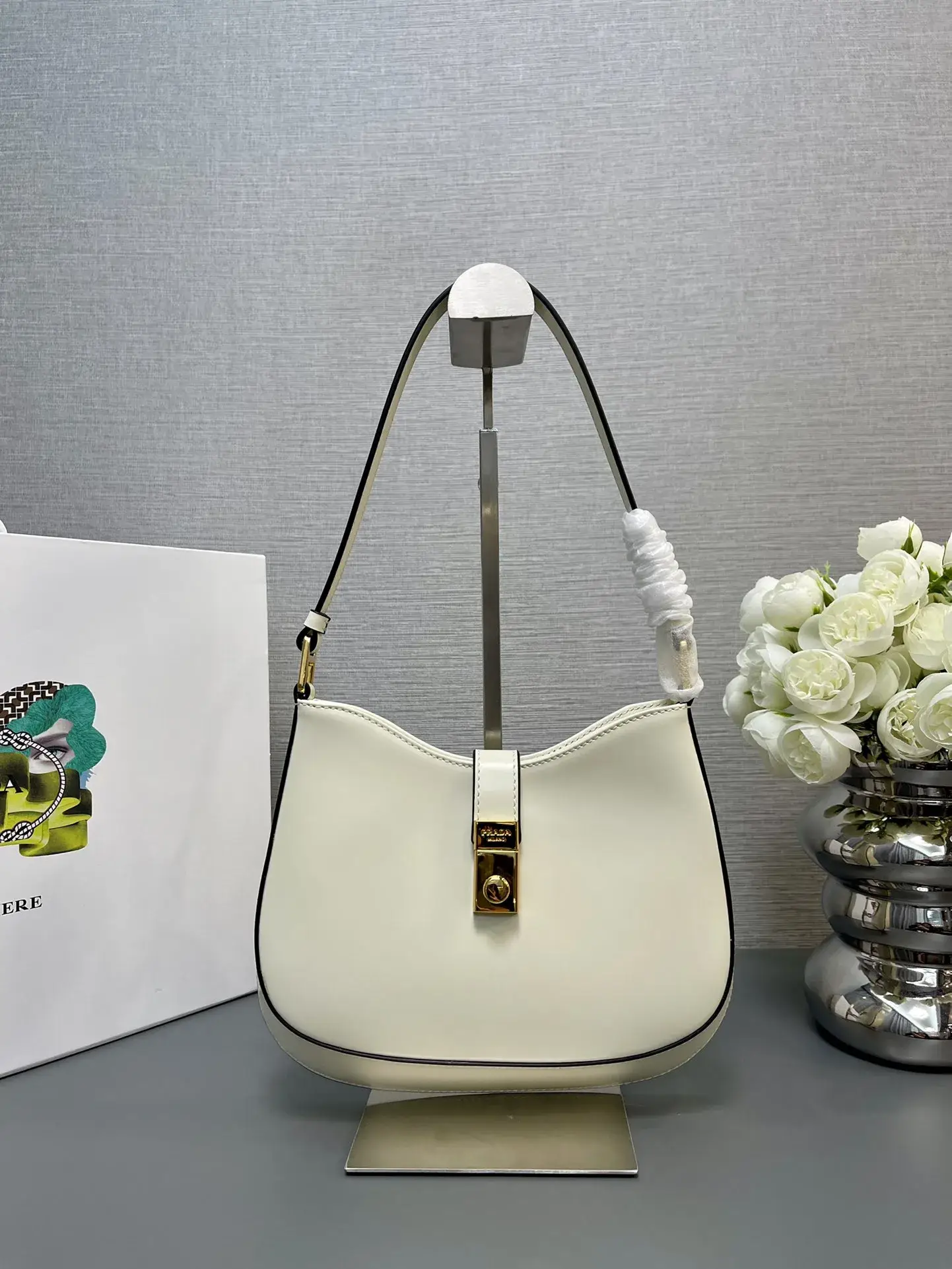 Prada Calfskin Shoulder Bag product photo from LabelPicks