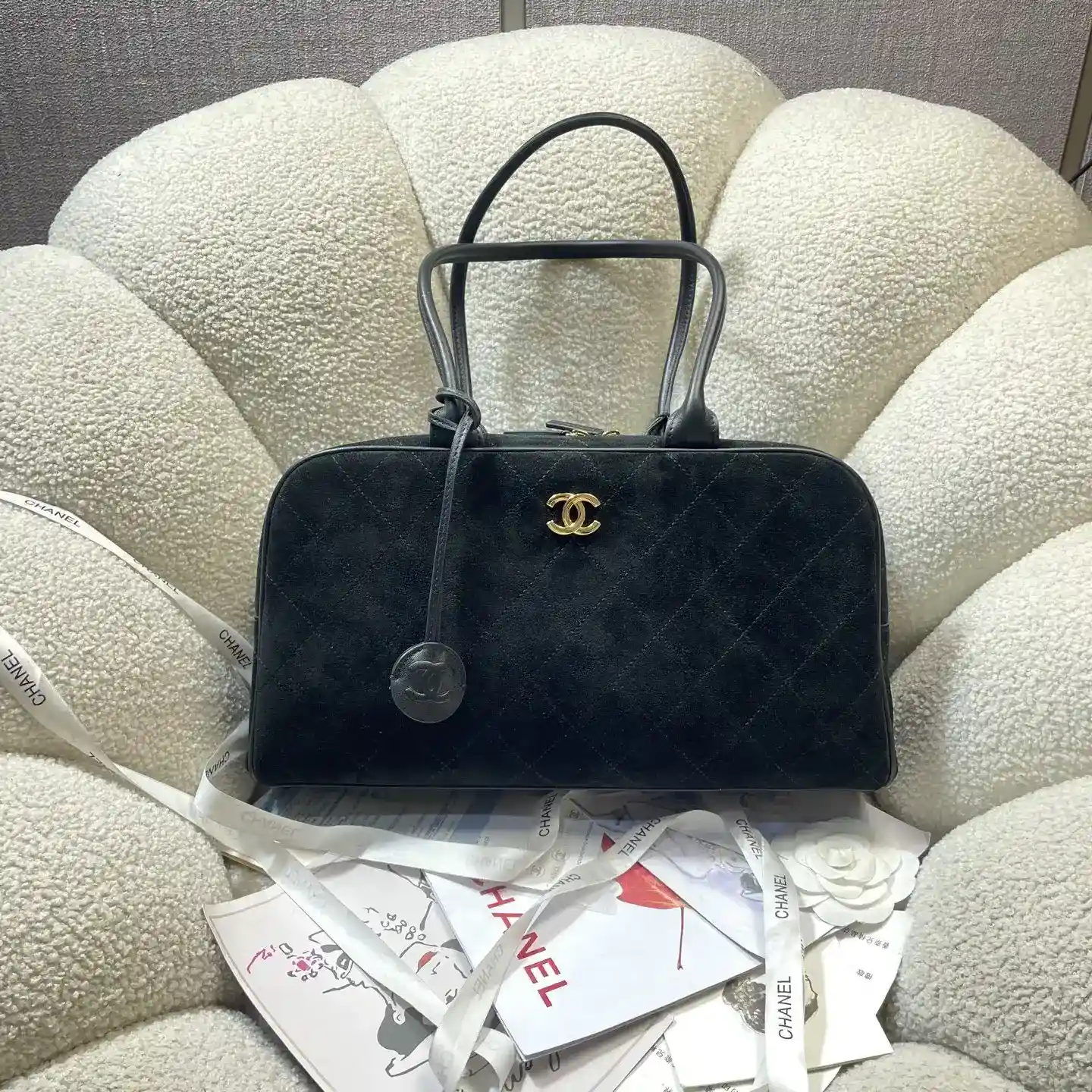 Chanel Quilted Leather Top Handle Bag product photo from LabelPicks