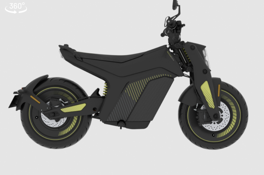 NAXEON Electric Motorcycle Smart Lithium Battery High-Speed Commuter Vehicle E-bike - GreshamTech