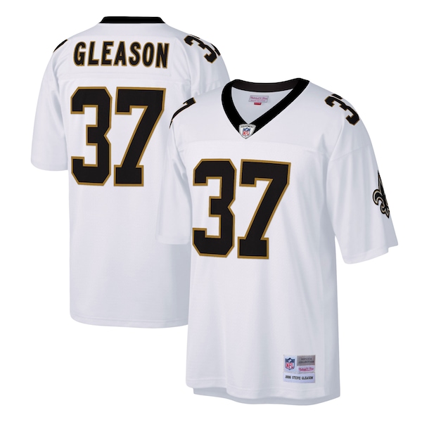 Steve Gleason New Orleans Saints Big & Tall 2006 Retired Player Replica Jersey - White