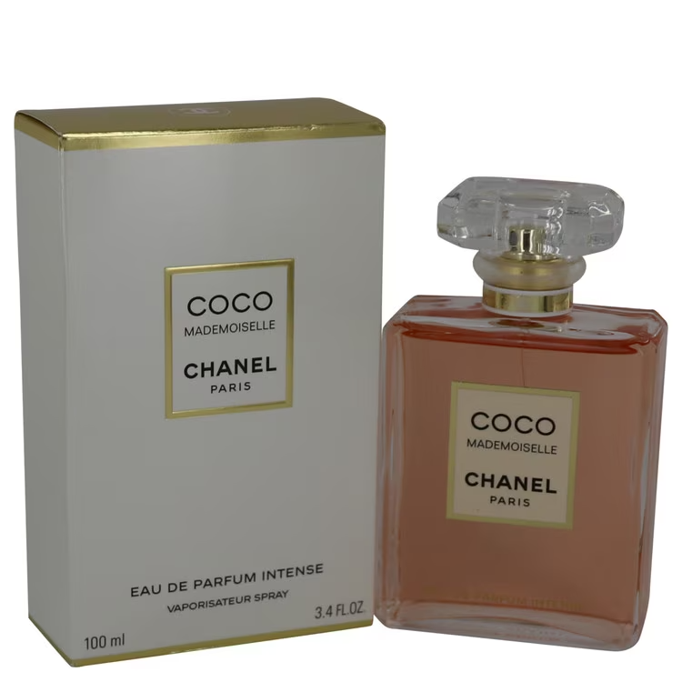 Chanel Coco Mademoiselle Intense EDP for Women – Lemon, Rose, Patchouli & Vanilla, 3.4 Fl Oz