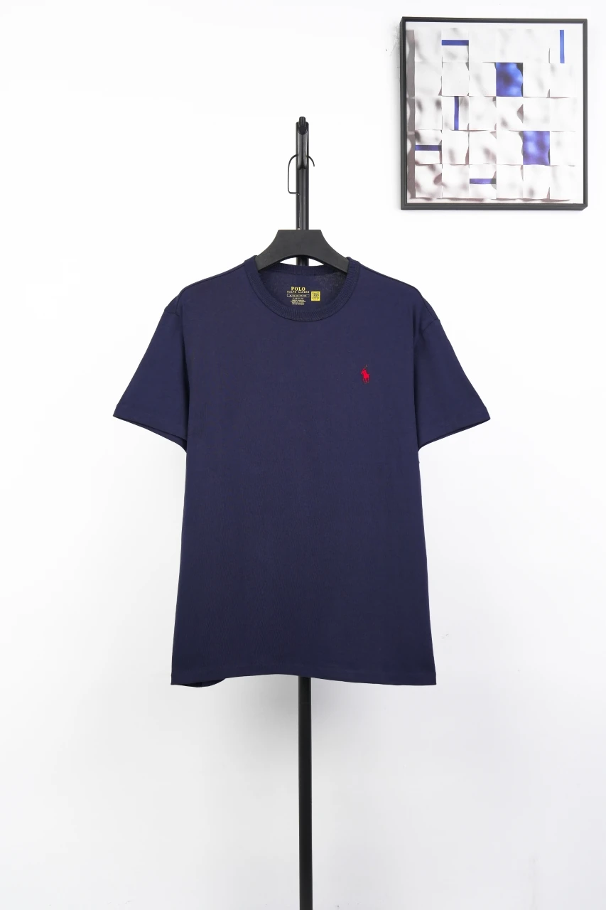 Ralph Lauren Navy Pony Embroidered Crewneck T-Shirt product photo from LabelPicks