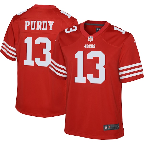 Brock Purdy San Francisco 49ers Nike Youth Game Jersey - Scarlet