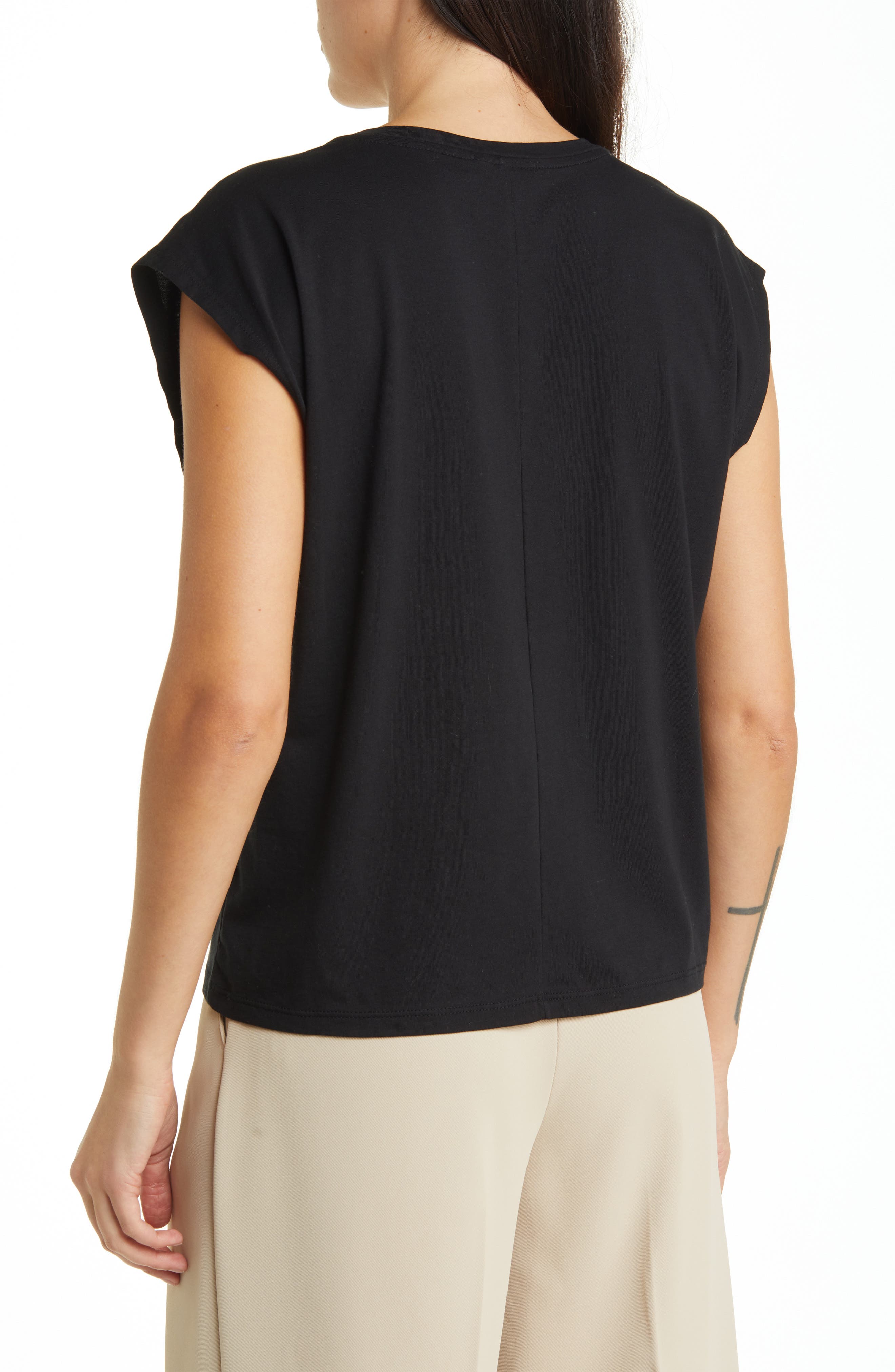 Nordstrom V-Neck Pima Cotton T-Shirt