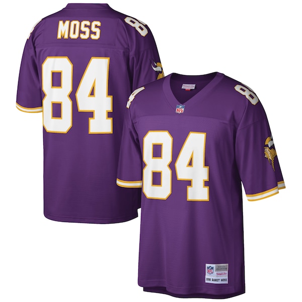 Randy Moss Minnesota Vikings Retired Player Legacy Replica Jersey - Purple