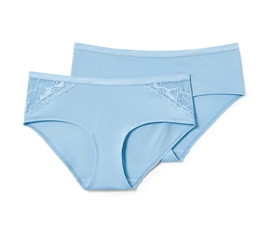 2 Pantys, hellblau