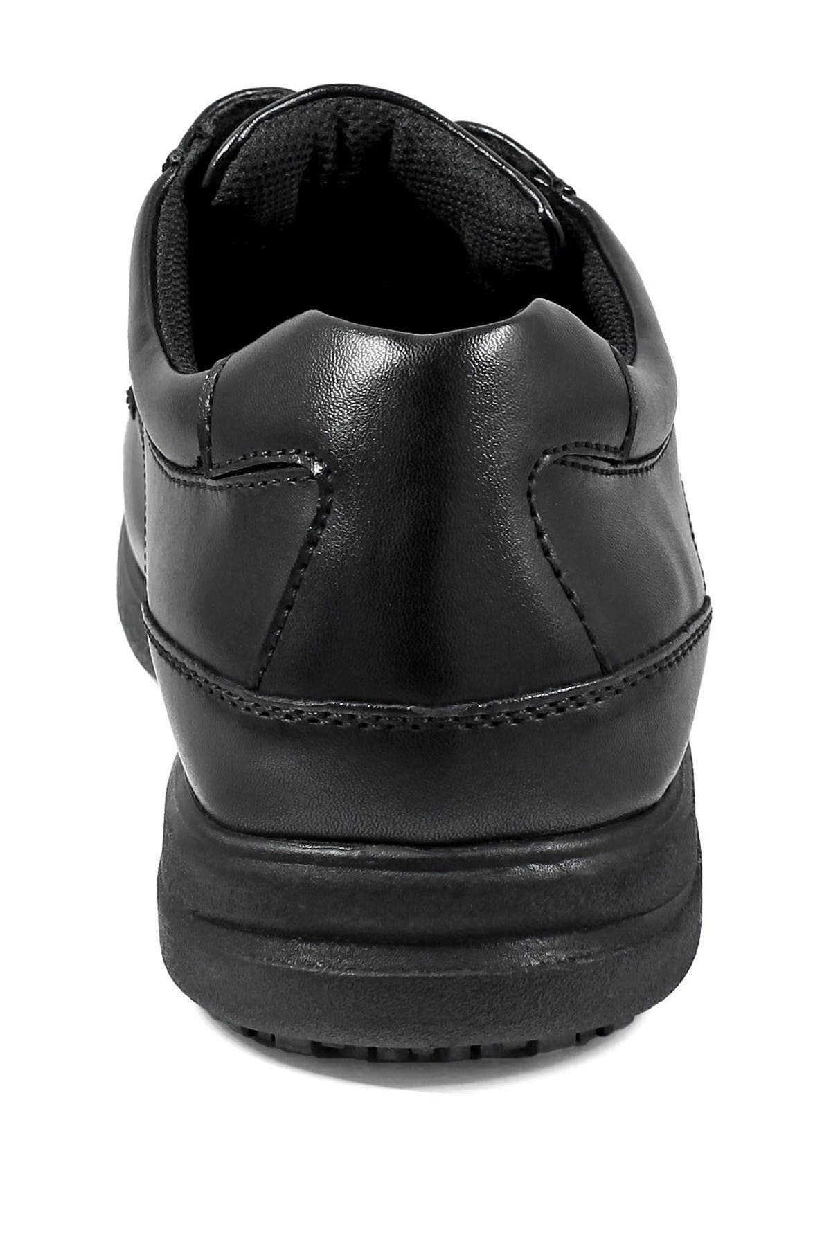 NUNN BUSH Sherman Slip-Resistant Plain Toe Work Derby - Wide Width Available