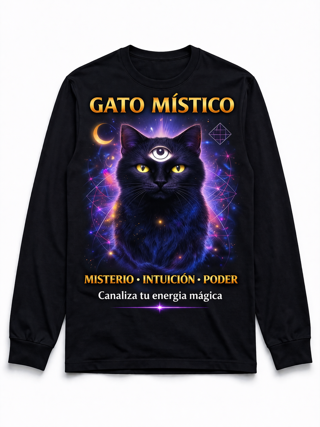 Remera Gato Místico – Tercer Ojo
