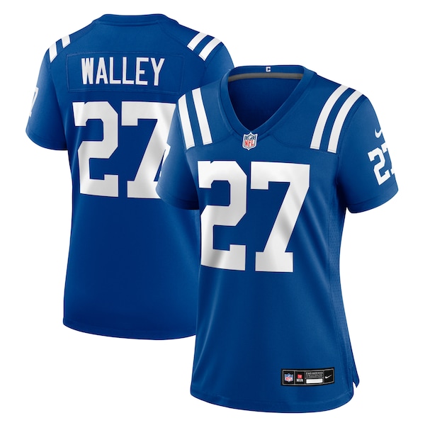 Justin Walley Indianapolis Colts Nike Women's Team Game Jersey -  Royal
