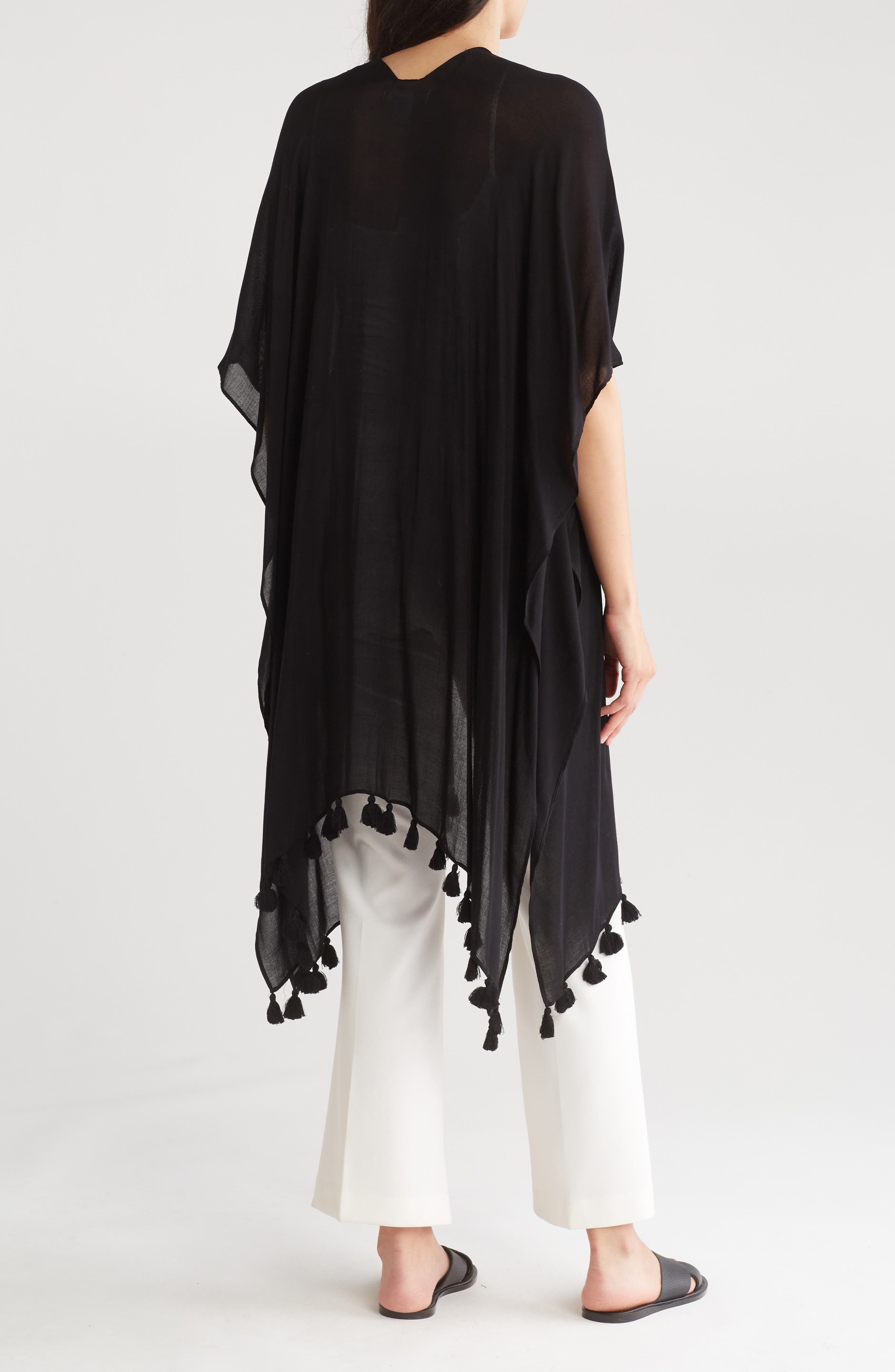 Nordstrom Print Tassel Duster