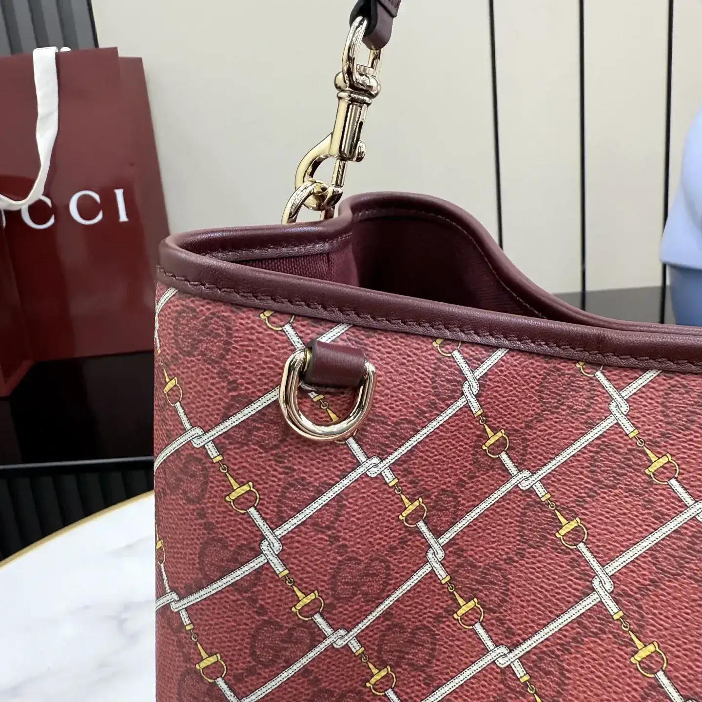 Gucci Structured Top Handle Bag product photo from LabelPicks