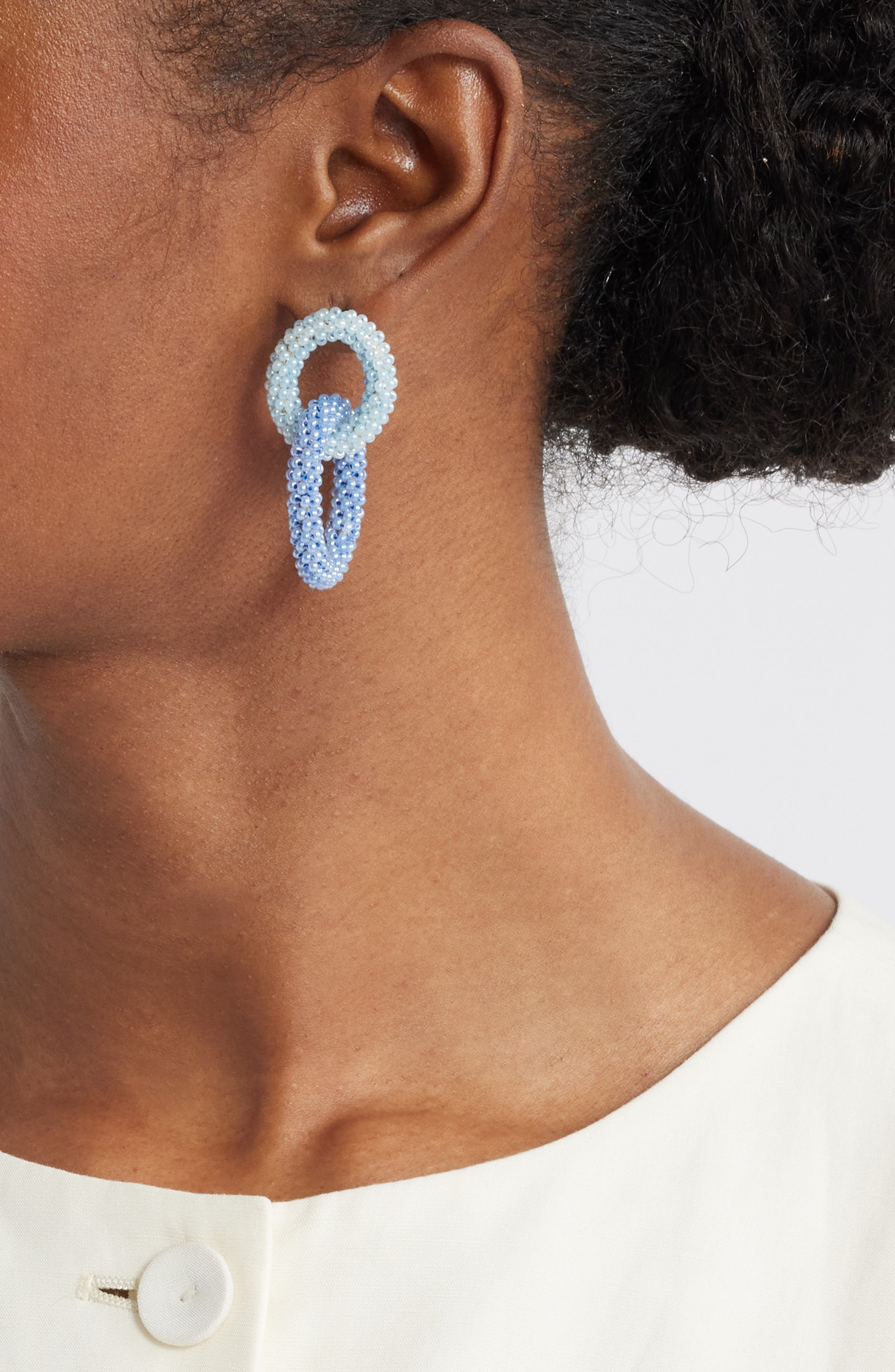 Nordstrom Color Pop Double Hoop Earrings