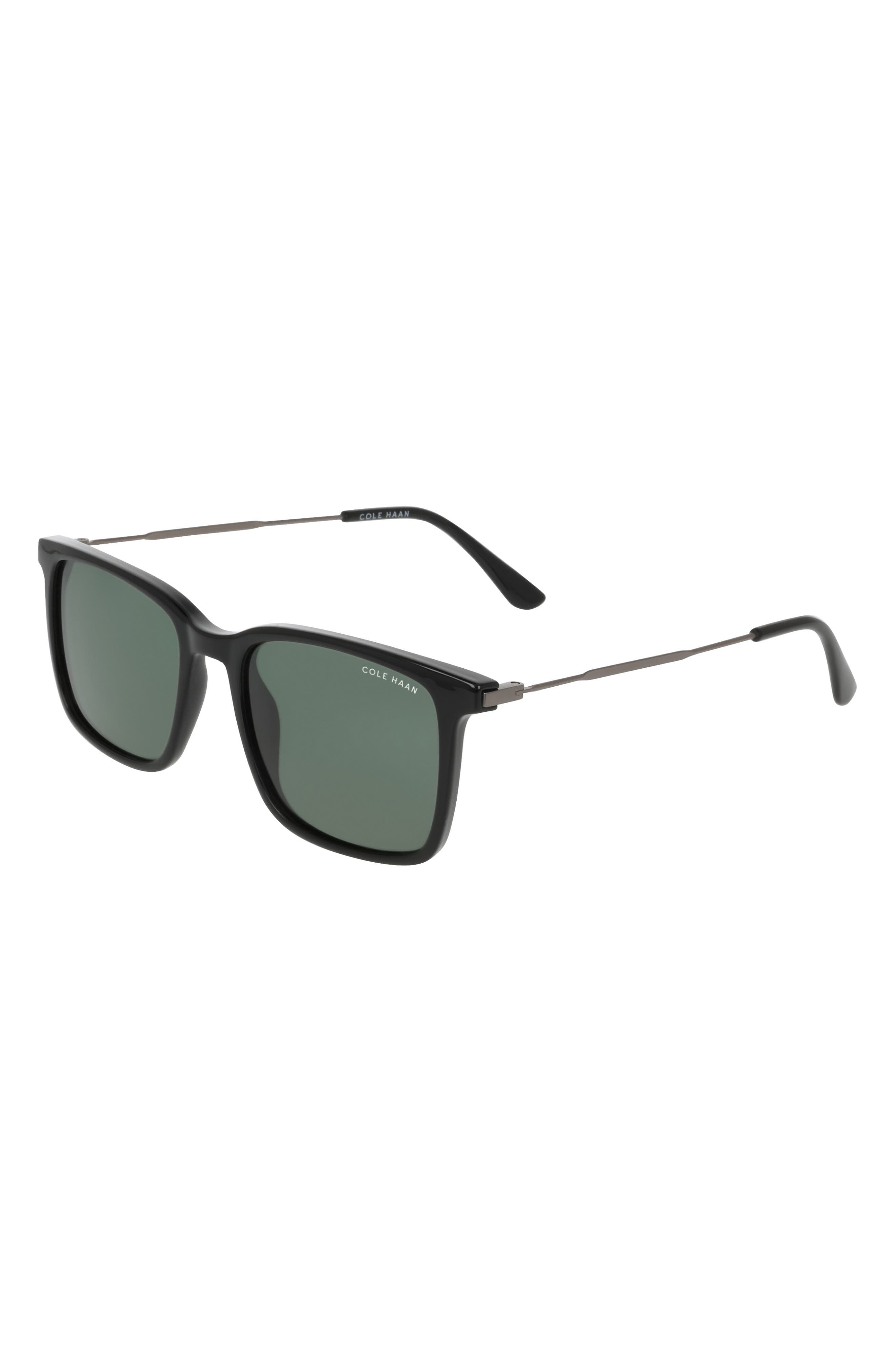 Cole Haan 55mm Rectangular Sunglasses