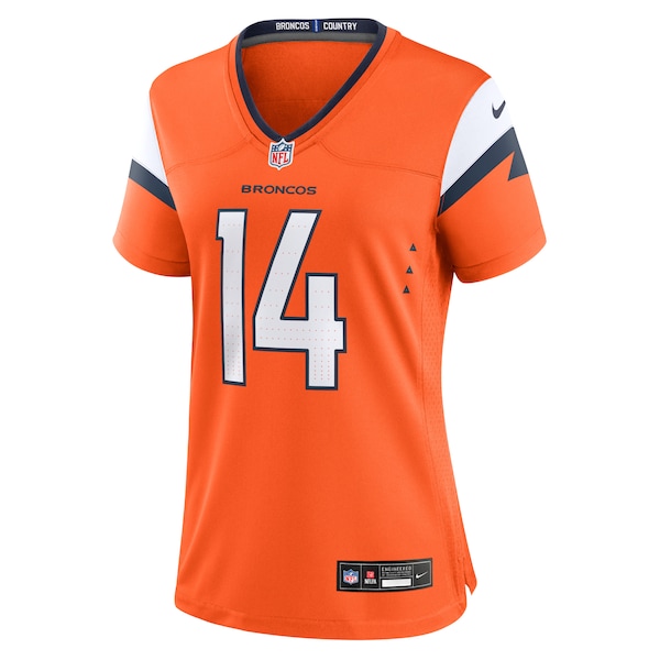 Courtland Sutton Denver Broncos Nike Women's Game Jersey - Orange