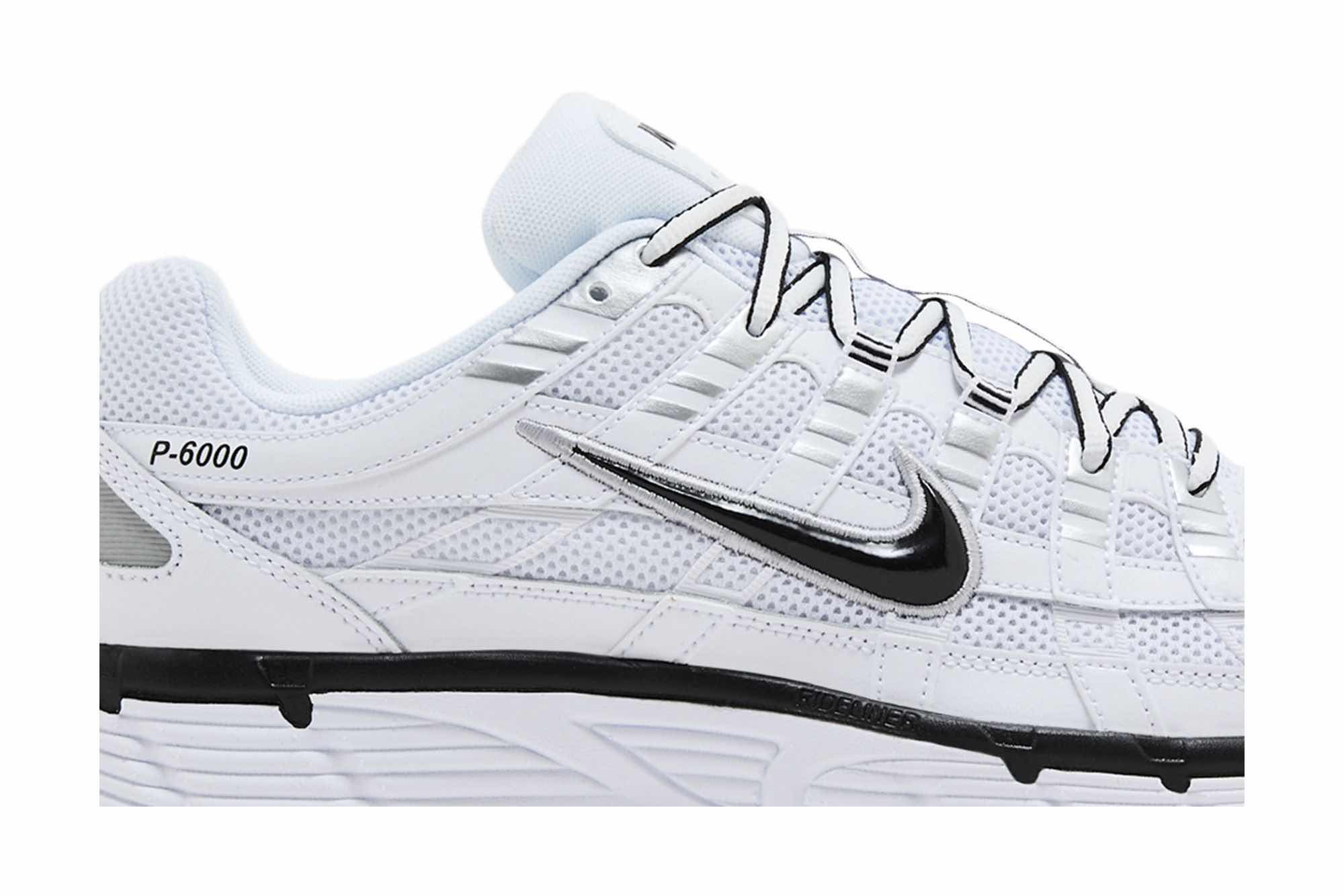 Nike P-6000 ‘White Metallic Silver Black’ CD6404-107
