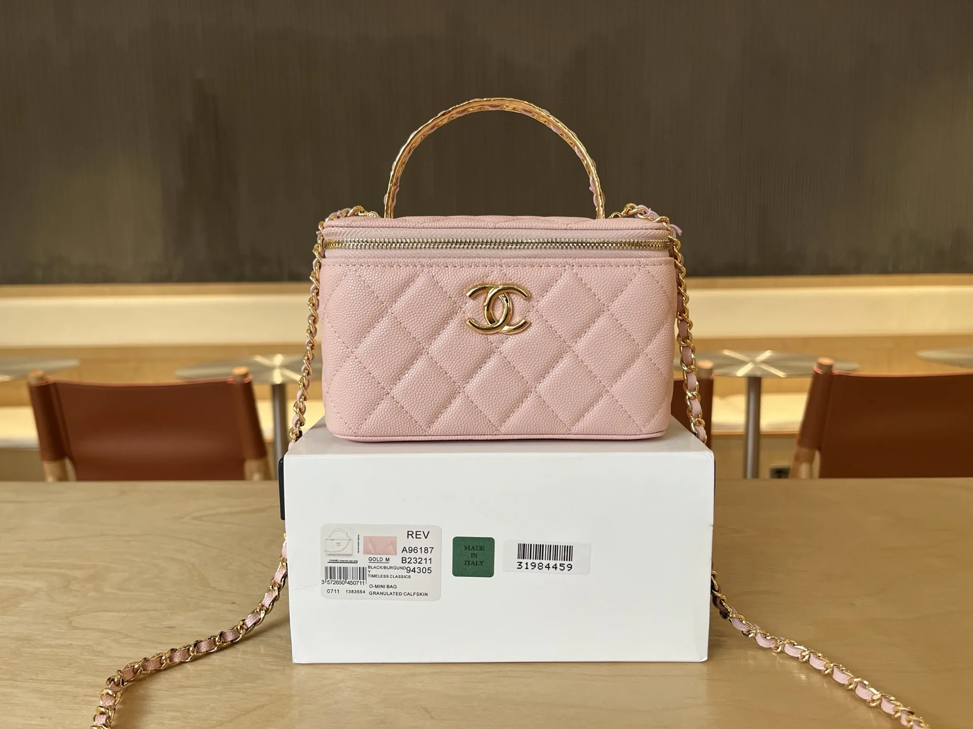Chanel Calfskin Top Handle Bag product photo from LabelPicks