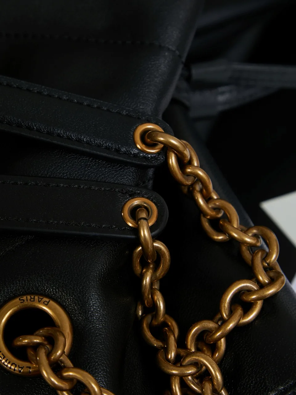 Saint Laurent Black Jamie Lambskin Tote Bag product photo from LabelPicks