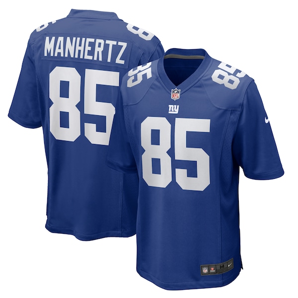 Chris Manhertz New York Giants Nike Team Game Jersey -  Royal