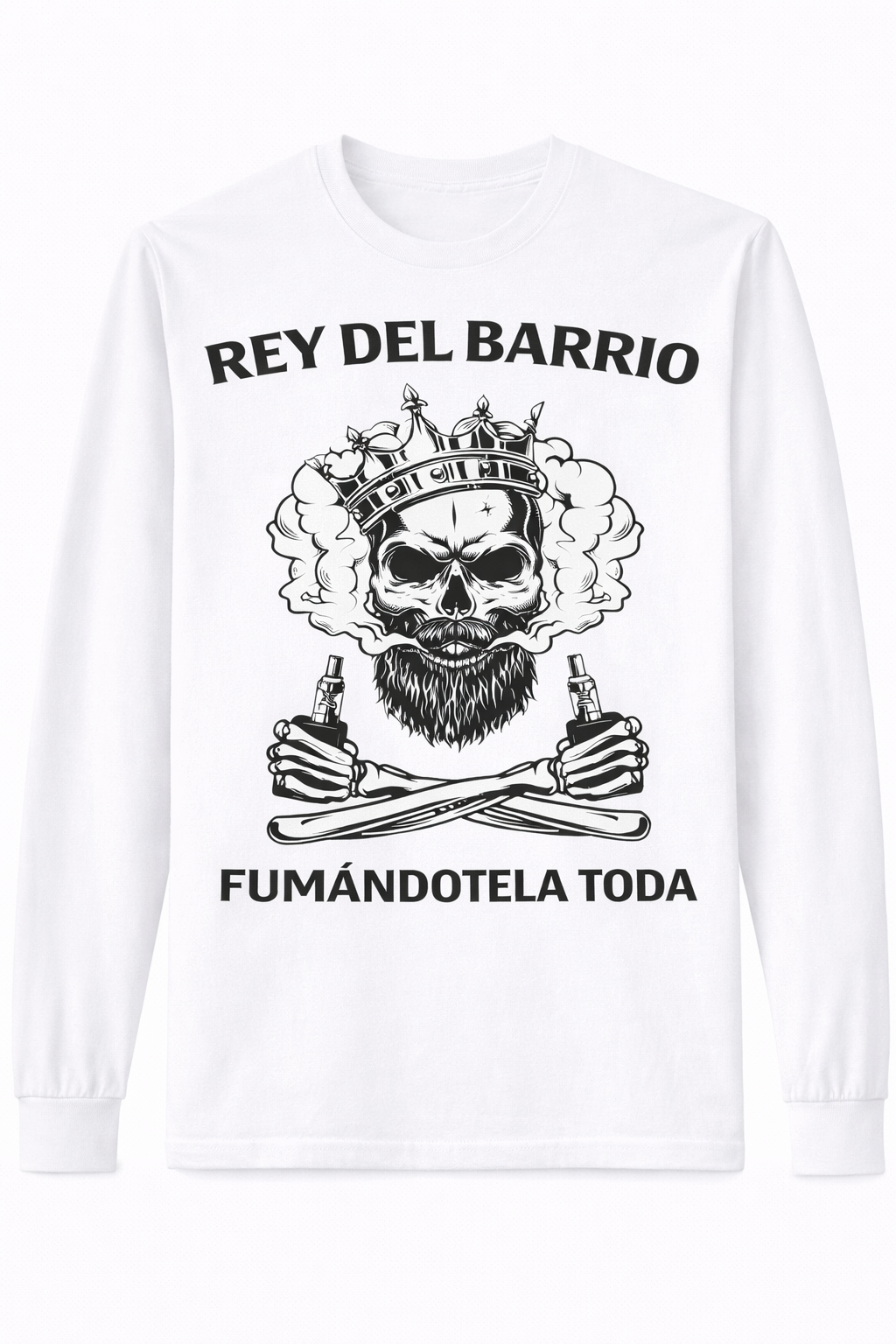 Remera “Rey del Barrio” – Calle y Calavera