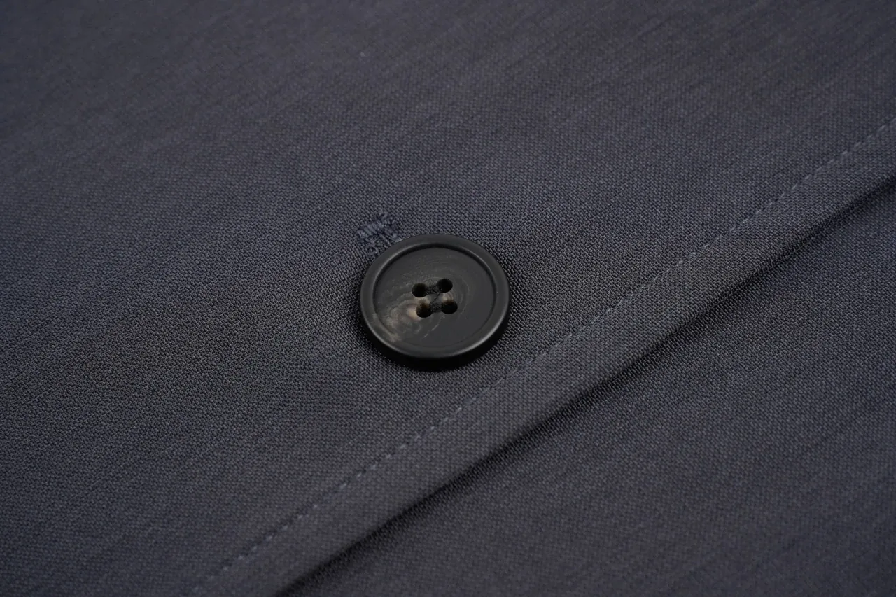 Miu Miu Navy Contrast Hooded Coat product photo from LabelPicks