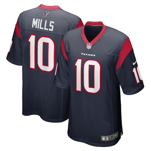 Davis Mills Houston Texans Nike Game Jersey - Navy