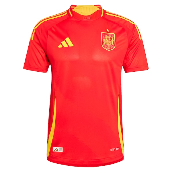 Spain National Team adidas 2024 Home Authentic Jersey - Scarlet