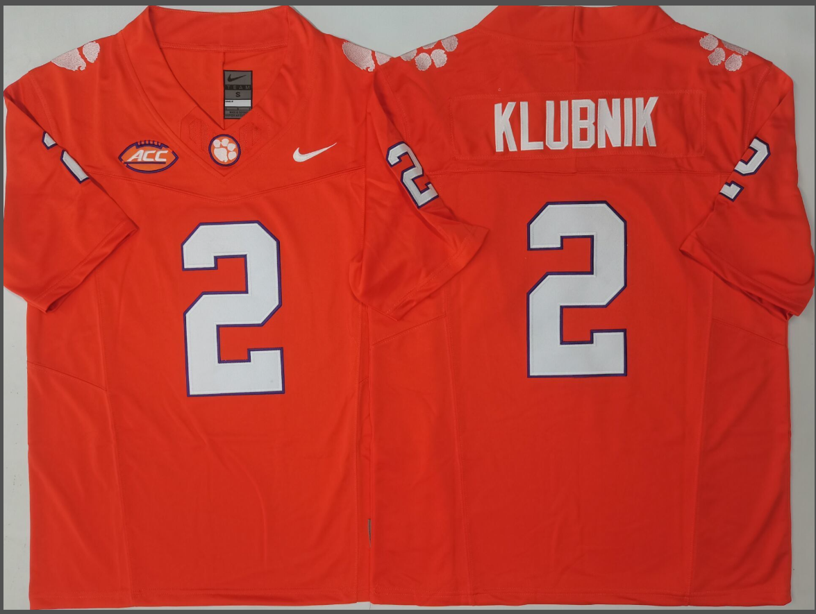 Cade Klubnik NCAA Clemson Tigers Nike Vapor Limited Jersey