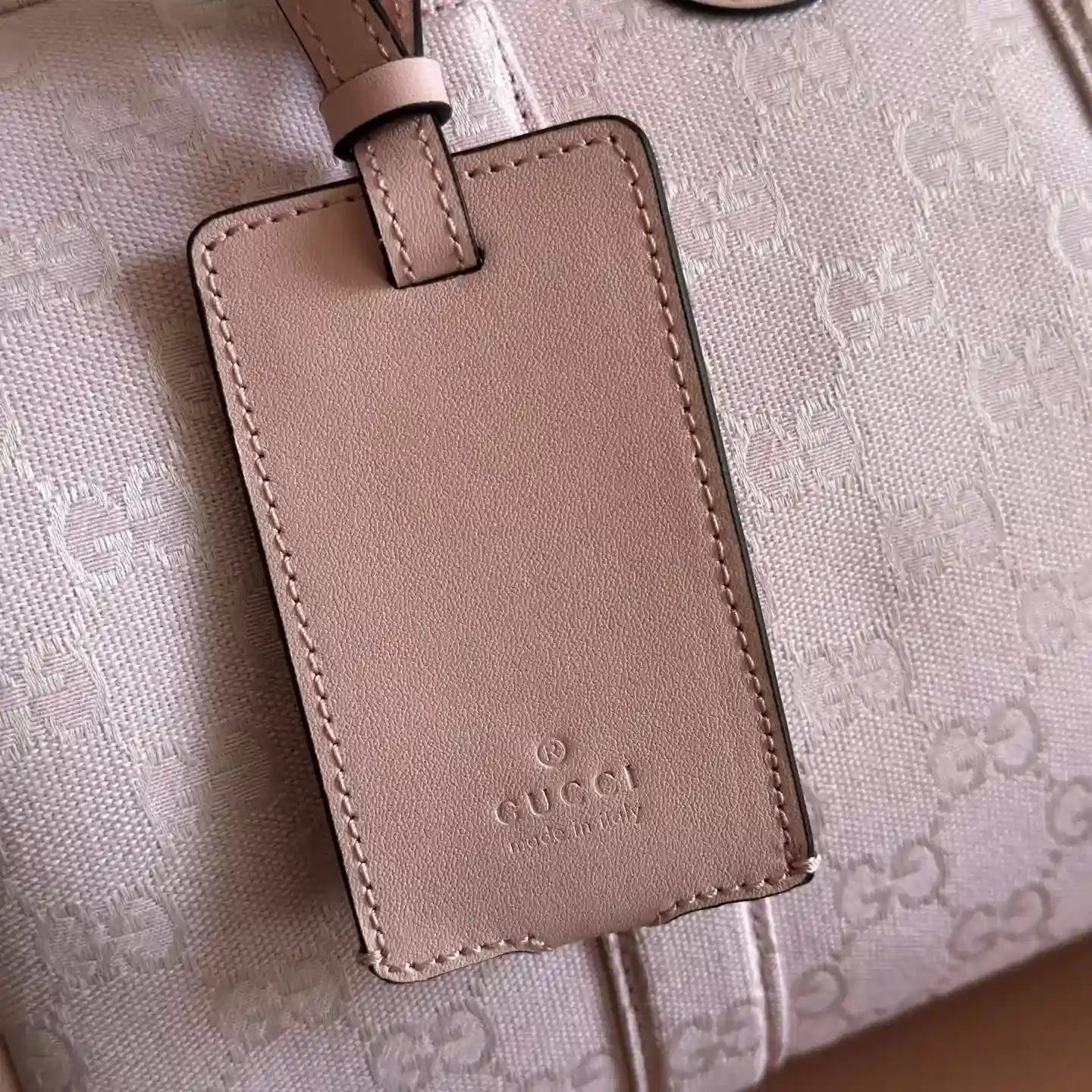 Gucci Ophidia Pink GG Supreme Canvas Top Handle Bag product photo from LabelPicks