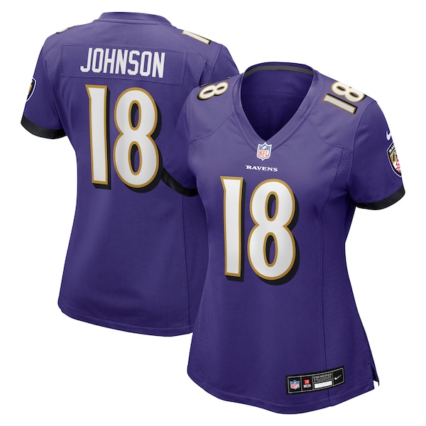 Diontae Johnson Baltimore Ravens Nike Women's Player Game Jersey - Purple