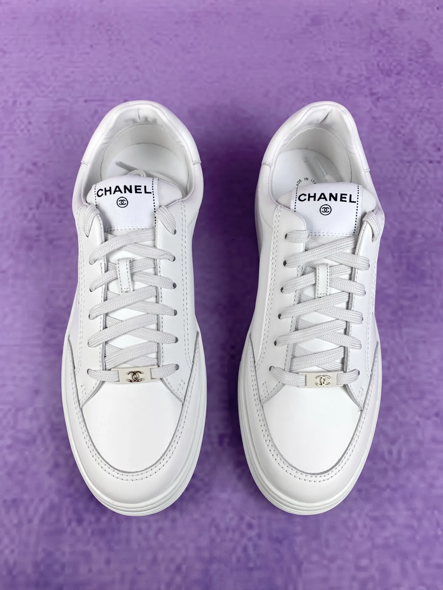CHANEL Sneakers Calfskin product photo from LabelPicks